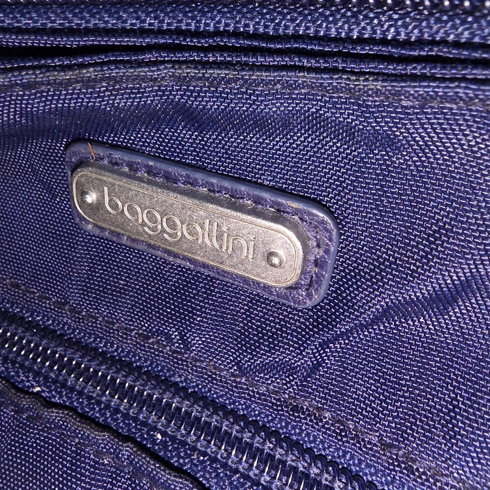 BAGGALINI BLUE ANYWHERE LARGE HOBO CROSSBODY BAG - Picture 3 of 10